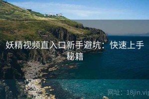 妖精视频直入口新手避坑：快速上手秘籍