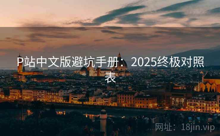 P站中文版避坑手册：2025终极对照表