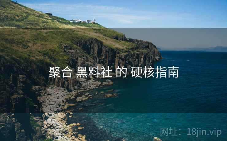 聚合 黑料社 的 硬核指南