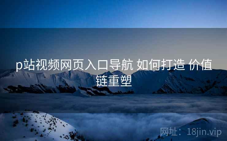 p站视频网页入口导航 如何打造 价值链重塑