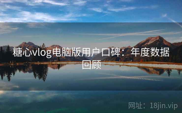 糖心vlog电脑版用户口碑：年度数据回顾