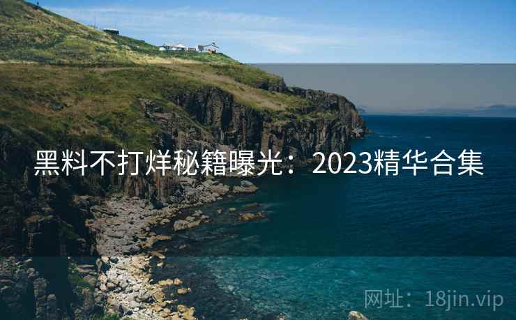 黑料不打烊秘籍曝光：2023精华合集