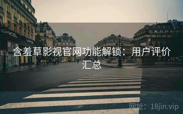 含羞草影视官网功能解锁：用户评价汇总